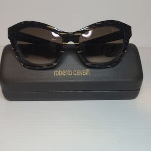 Roberto Cavalli Tortoiseshell Sunglasses